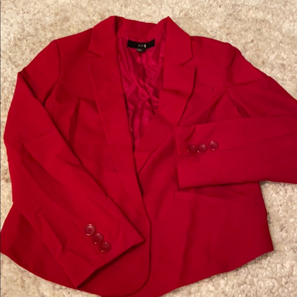 Red Blazer by forever21